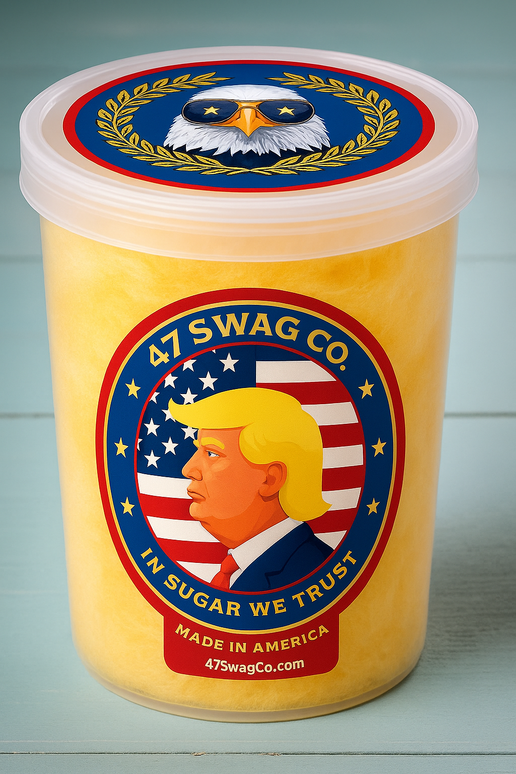 Trump Hair Cotton Candy – by 47 Swag Co.