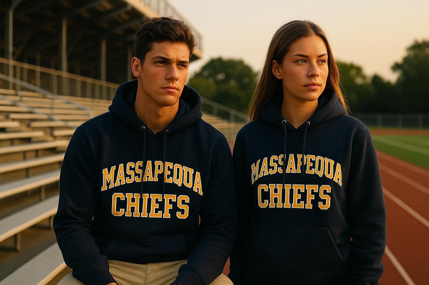 Massapequa Chiefs Heavyweight Hoodie
