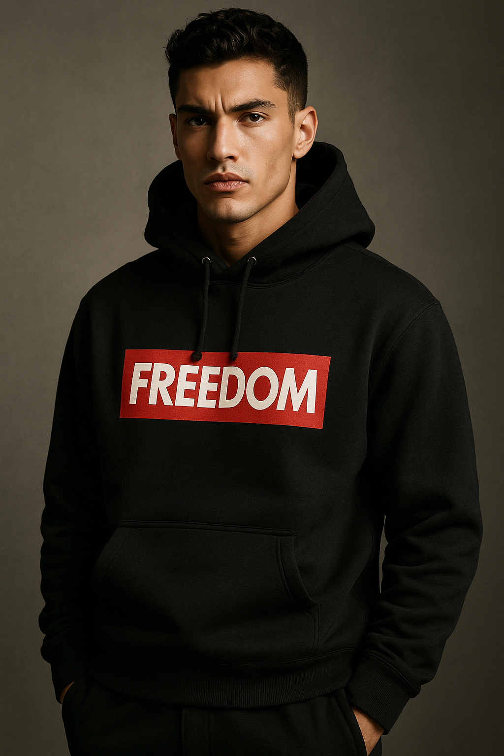 LIMITED DROP – FREEDOM HEAVYWEIGHT HOODIE (SUPREME BOX LOGO EDITION)