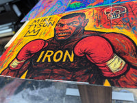 Thumbnail for IRON CROWN: Basquiat-Inspired Mike Tyson Resin Original — Made by G$”