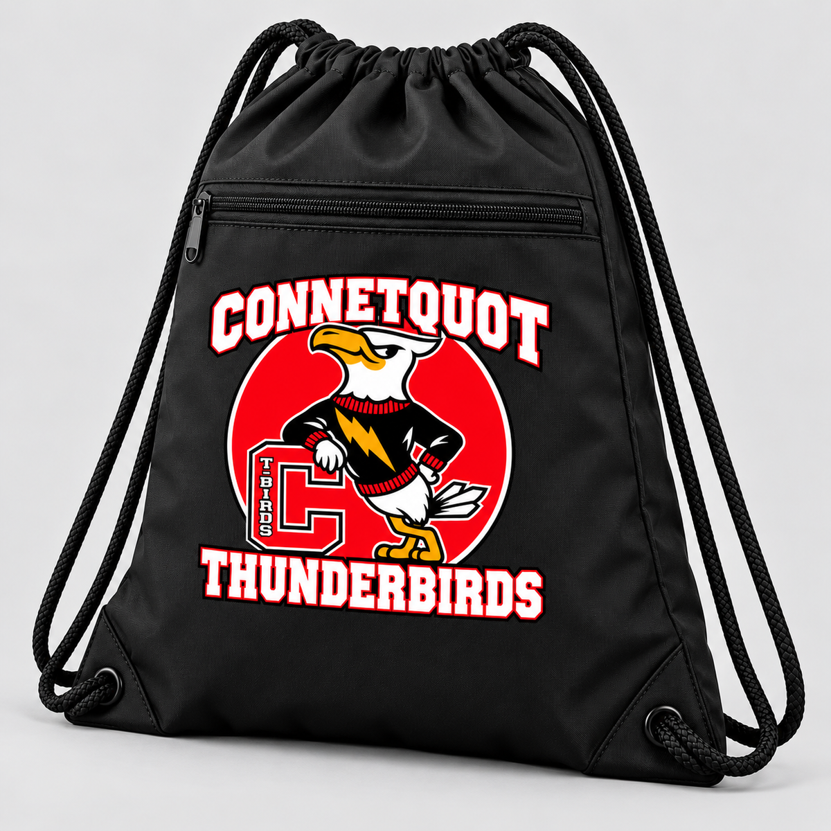 Connetquot Heritage drawstring - Black - alternate angle