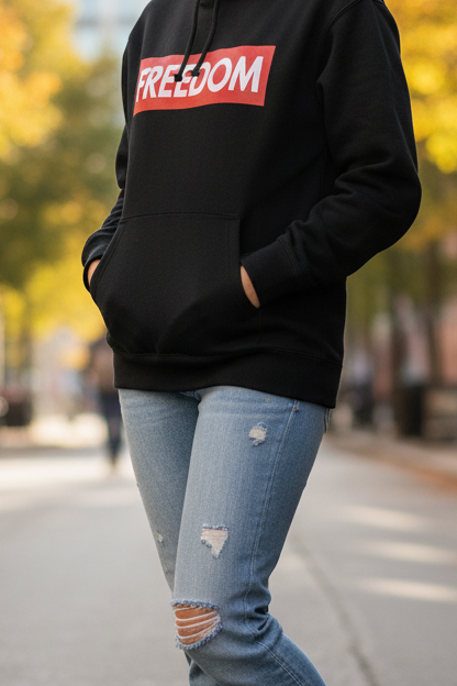 LIMITED DROP – FREEDOM HEAVYWEIGHT HOODIE (SUPREME BOX LOGO EDITION)