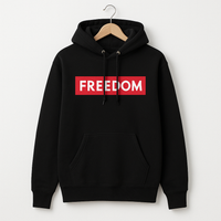 Thumbnail for LIMITED DROP – FREEDOM HEAVYWEIGHT HOODIE (SUPREME BOX LOGO EDITION)