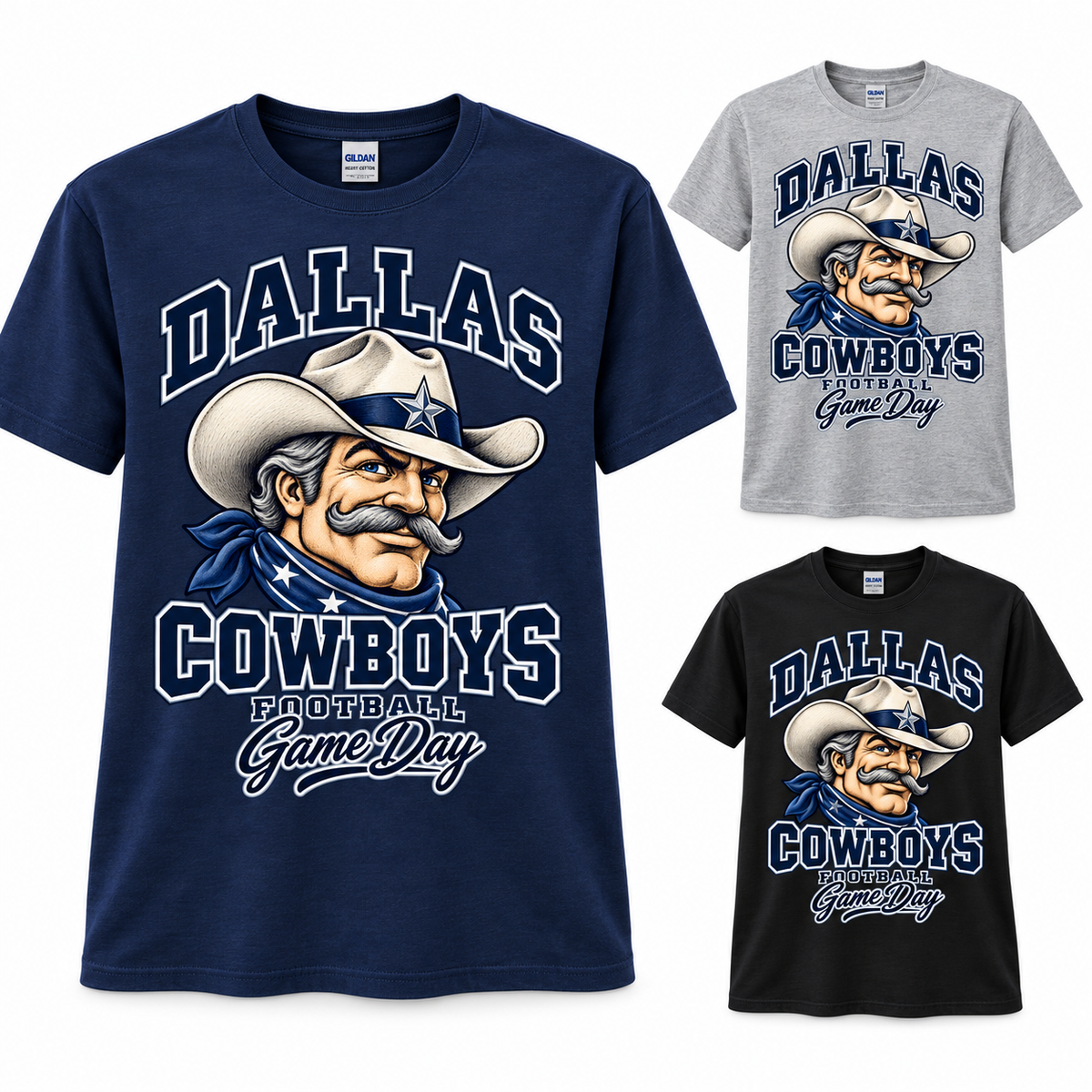 Dallas Mascot Game Day T-Shirt — product thumbnail