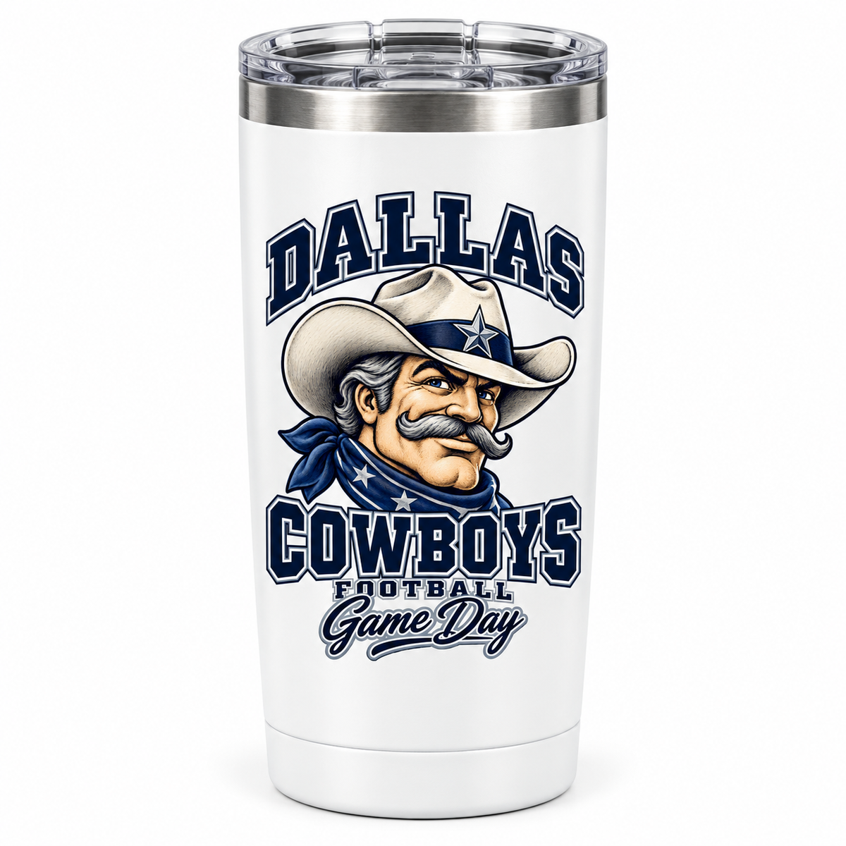 Dallas Mascot Travel Tumbler — product thumbnail