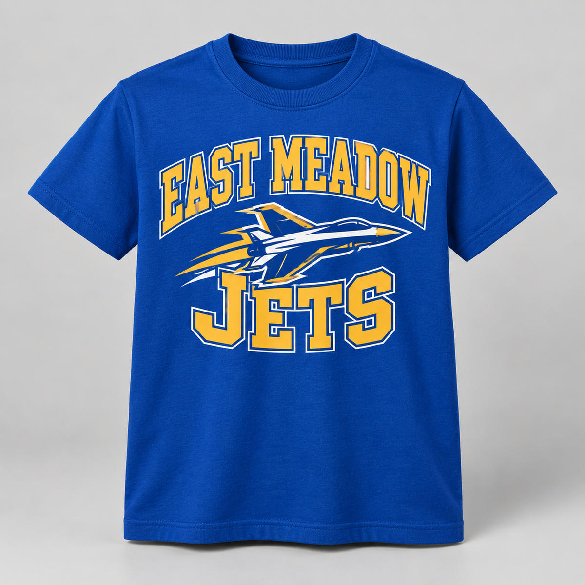 East Meadow Little Jets Tee product mockup
