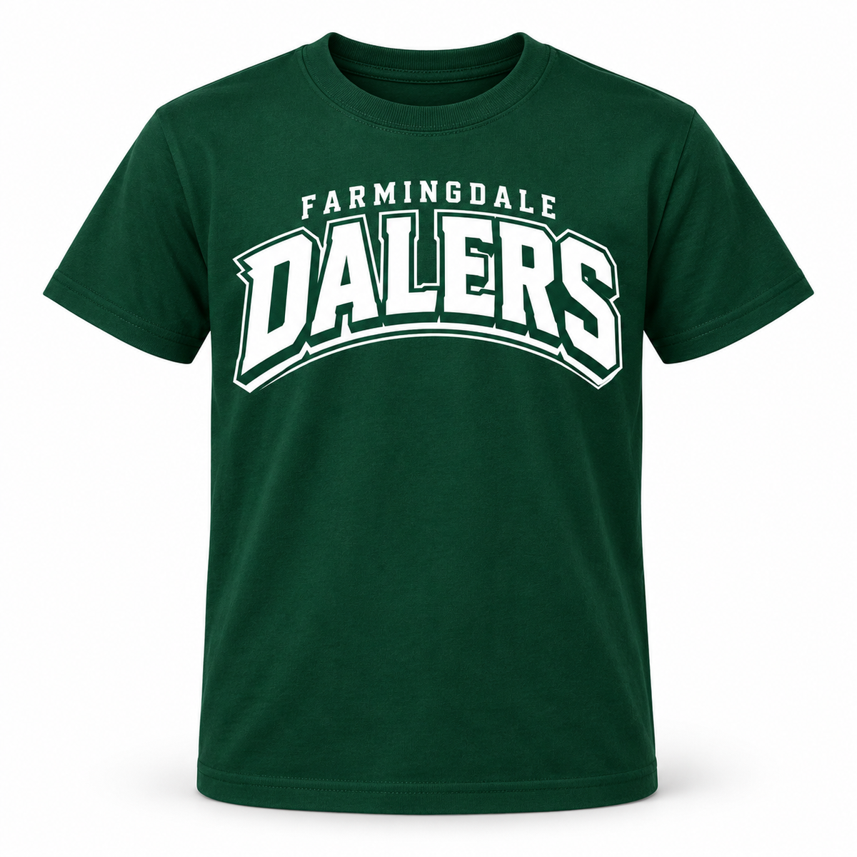 Green Farmingdale Dalers Arena Classic Youth T-Shirt