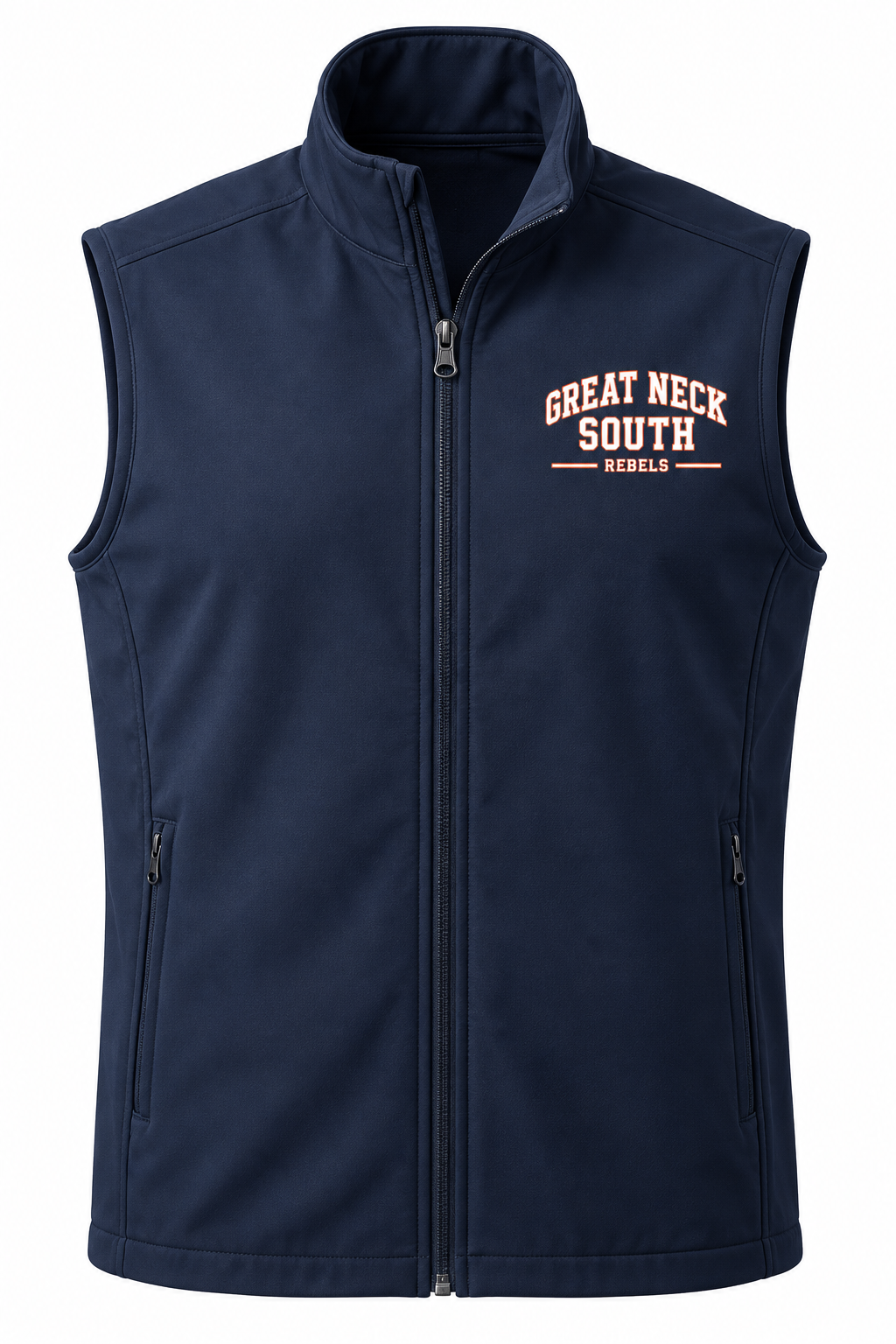 Great Neck South Rebels Zip Vest