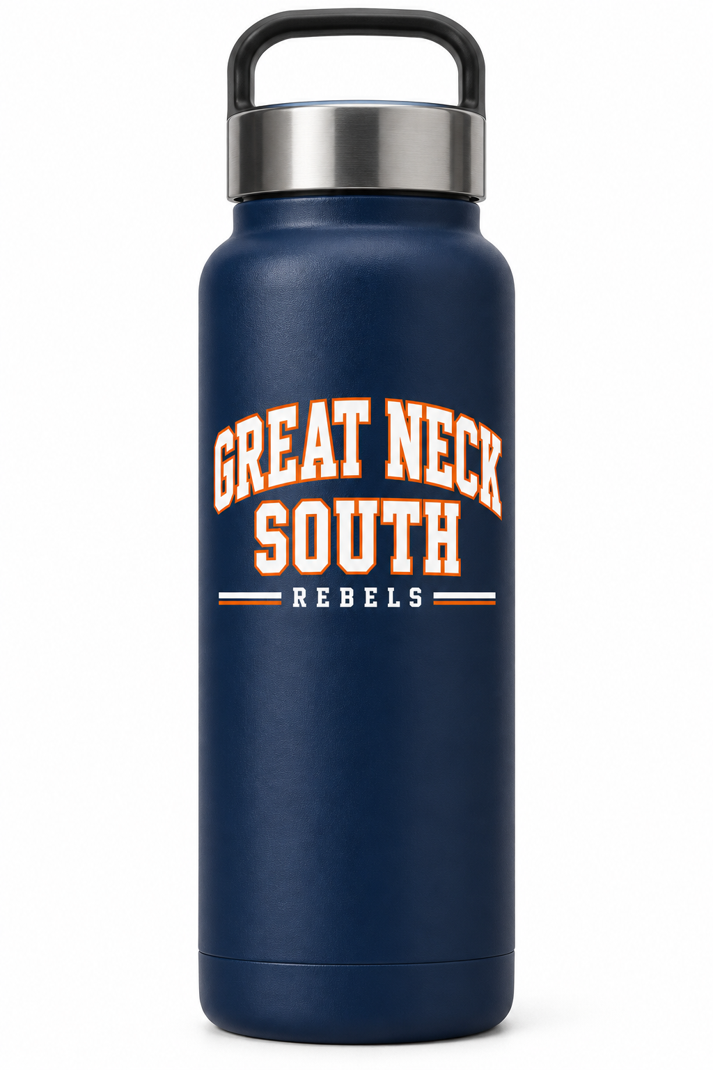 Great Neck South Rebels Water Bottle