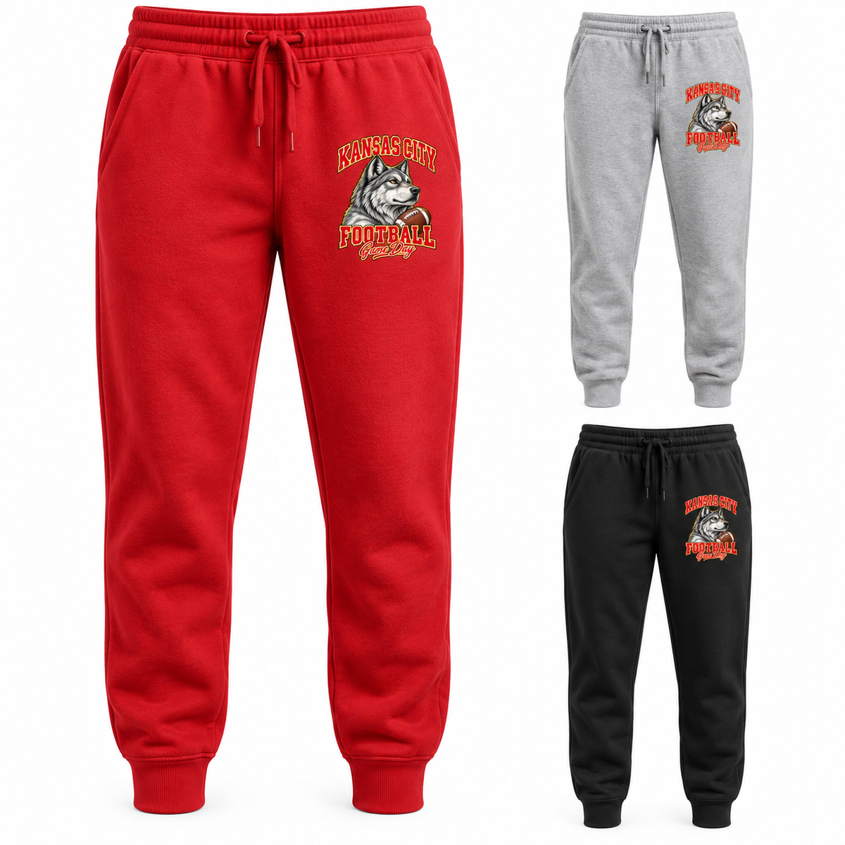Kansas City Mascot Fleece Joggers — product thumbnail