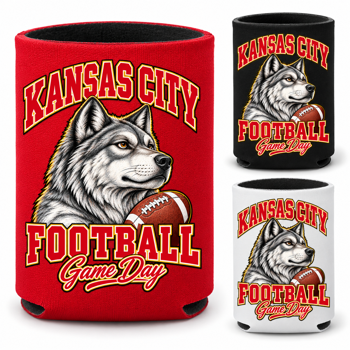 Kansas City Mascot Game Day Can Cooler — product thumbnail