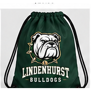 Lindenhurst Bulldogs Drawstring Backpack