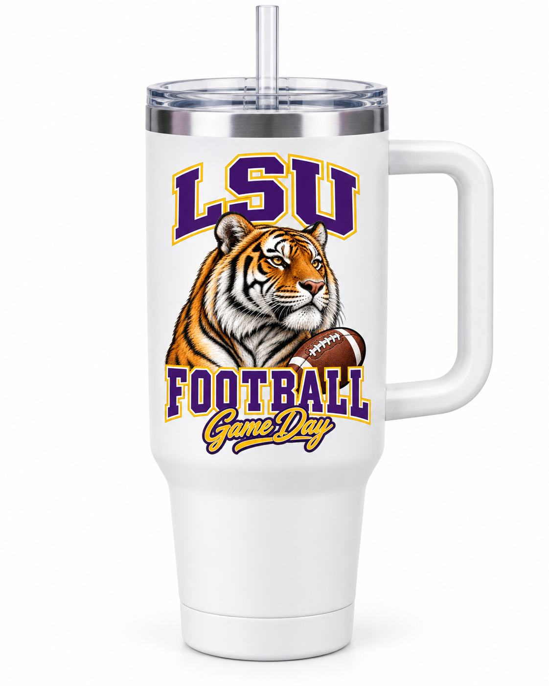 LSU Mascot Handled Tumbler — product thumbnail