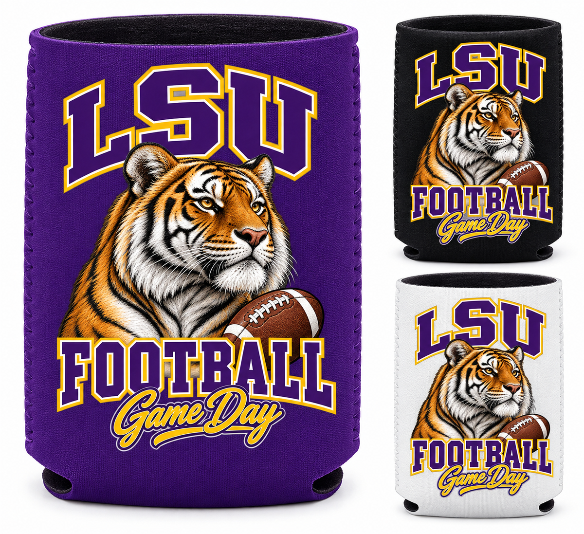 LSU Mascot Game Day Can Cooler — product thumbnail