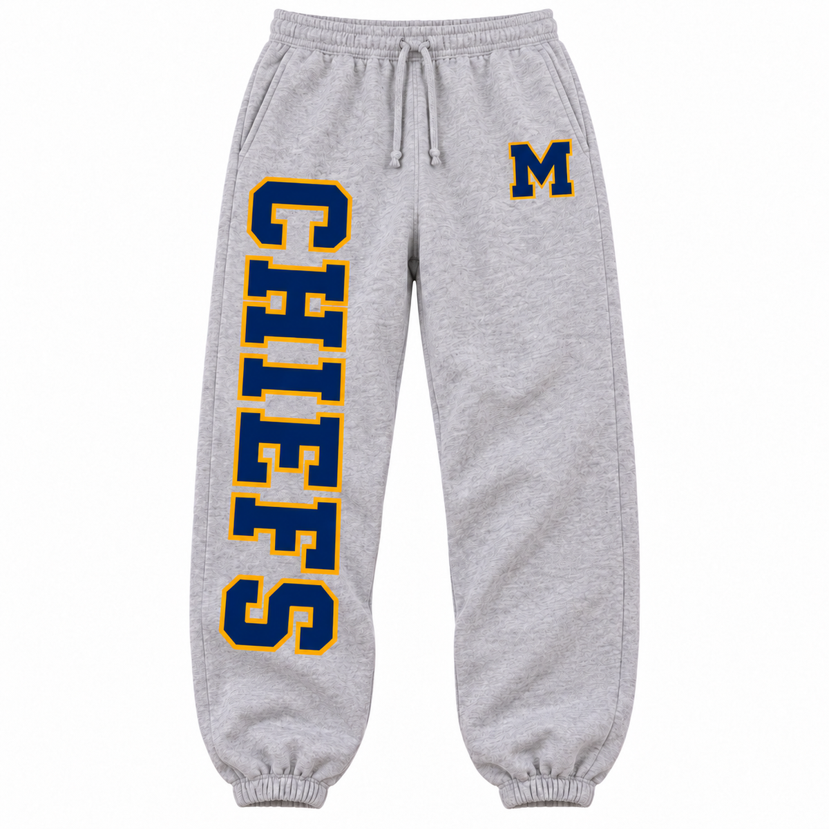Massapequa Chiefs baggy sweatpants included in set