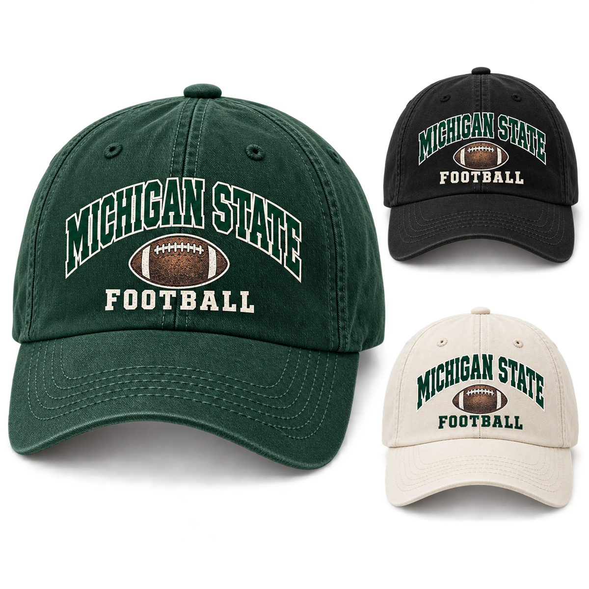 Michigan State Heritage Arch Adjustable Cap — product thumbnail