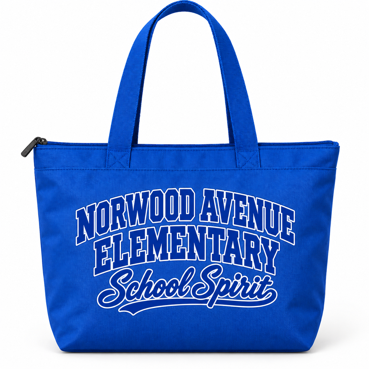 Norwood Avenue Elementary School Spirit Zip Tote