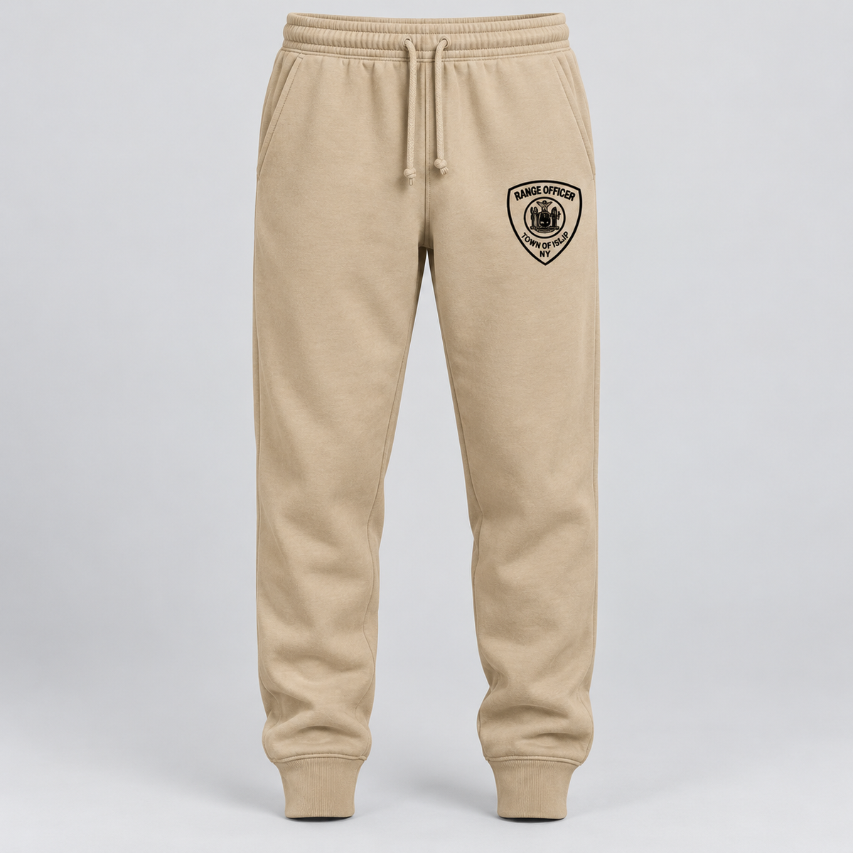 Town of Islip Range Officer Independent Trading Joggers - Sandstone / black shield