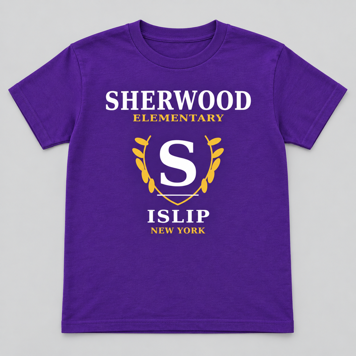 Purple Sherwood Elementary Heritage S Youth Tee