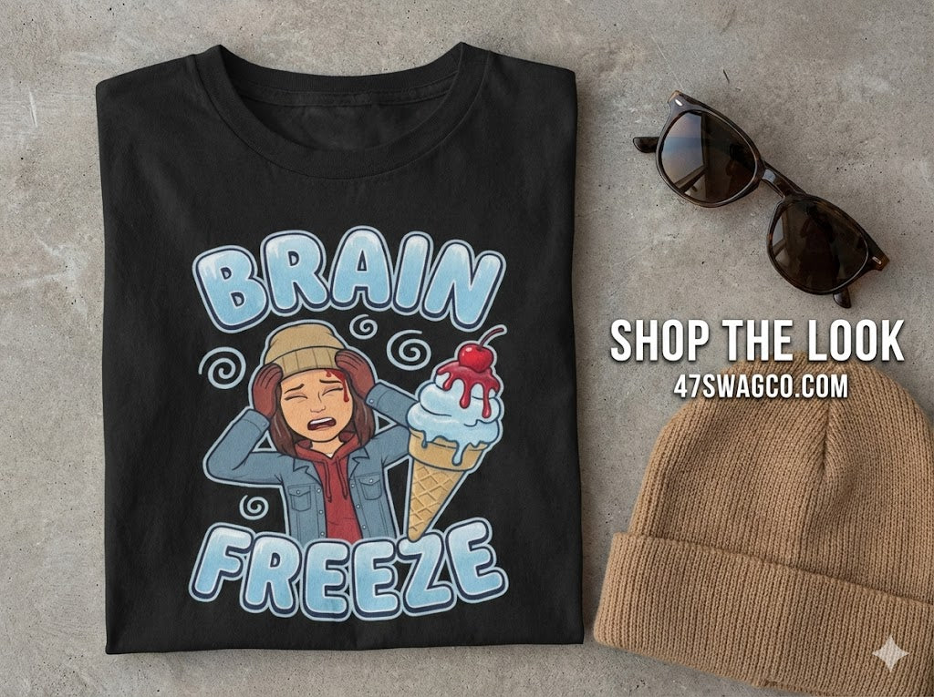 BRAIN FREEZE | Premium Graphic Tee