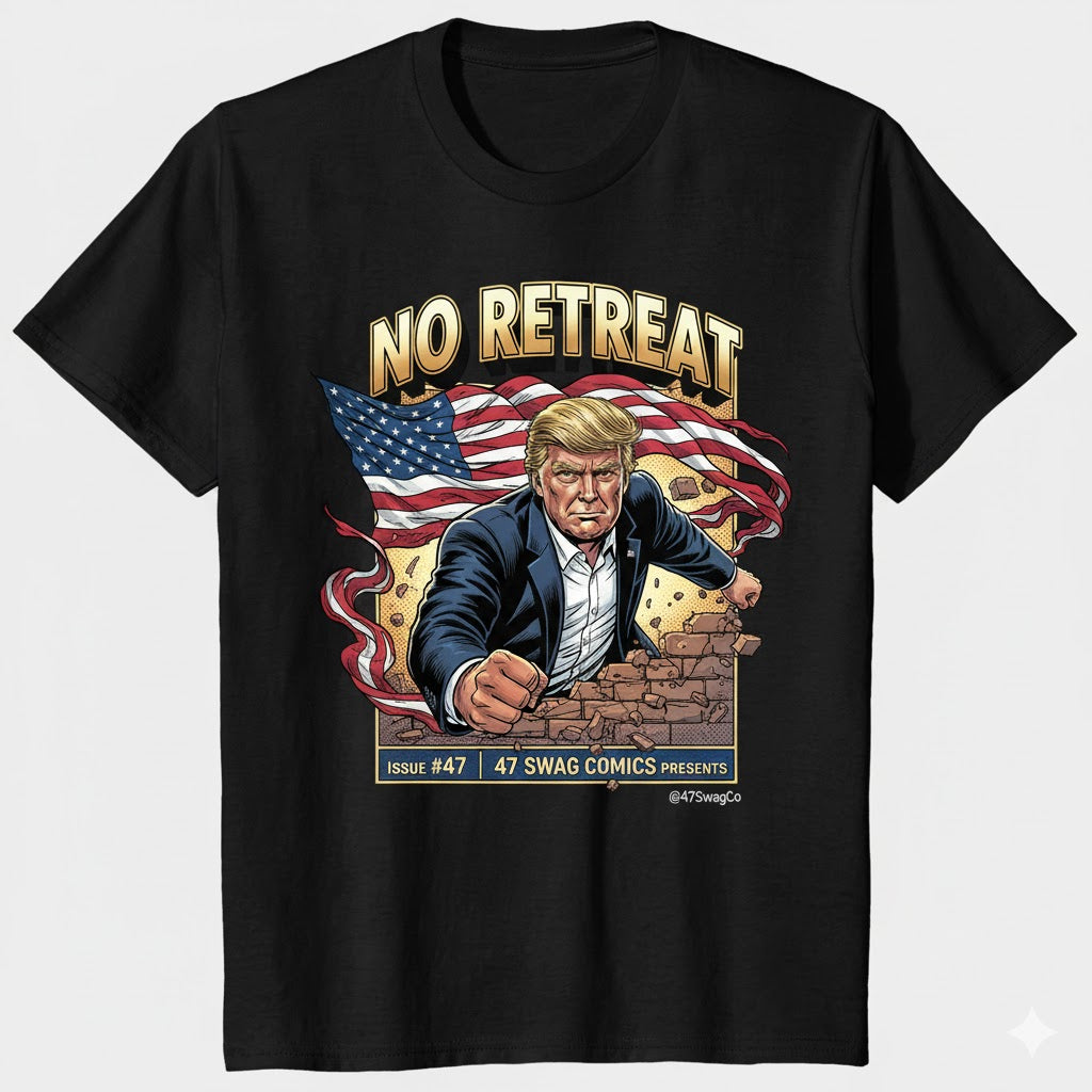 NO RETREAT | Limited Edition Comic Graphic Tee