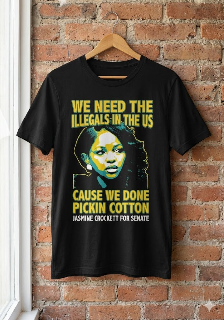 The "We Done Pickin" Tee | Jasmine Crockett Limited Edition