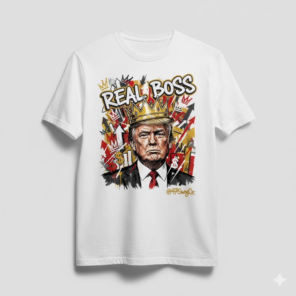 REAL BOSS | Basquiat x Trump Tribute Tee