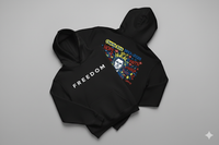 Thumbnail for FREEDOM × Charlie Kirk Tribute Hoodie – Limited Edition (Front + Back Print)