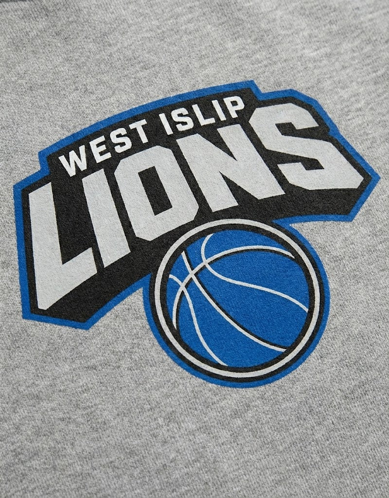 West Islip Lions Basketball Premium Hoodie (GREY)