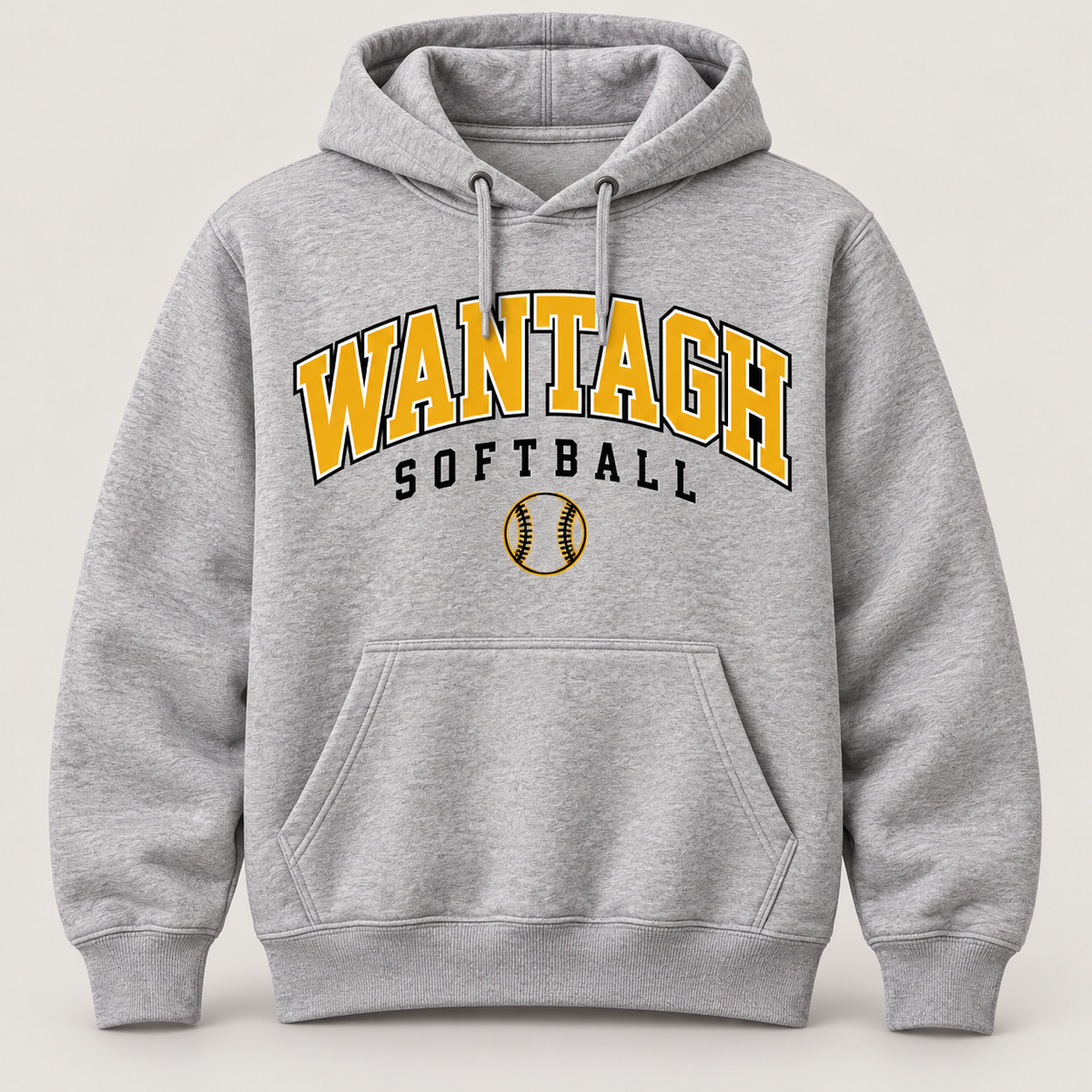 Wantagh Softball Varsity Hoodie - Heather Gray