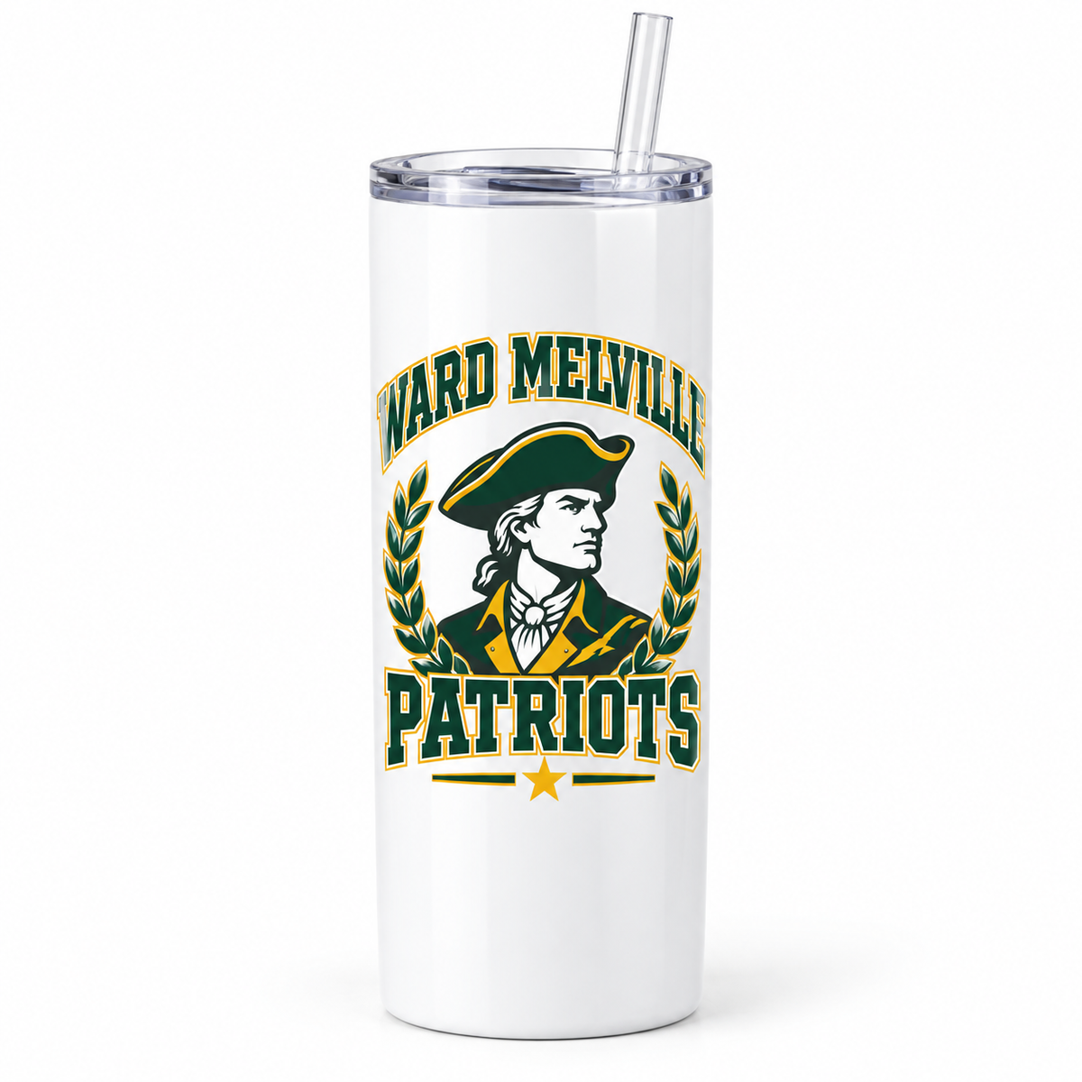 Ward Melville Patriots 20 oz Skinny Tumbler