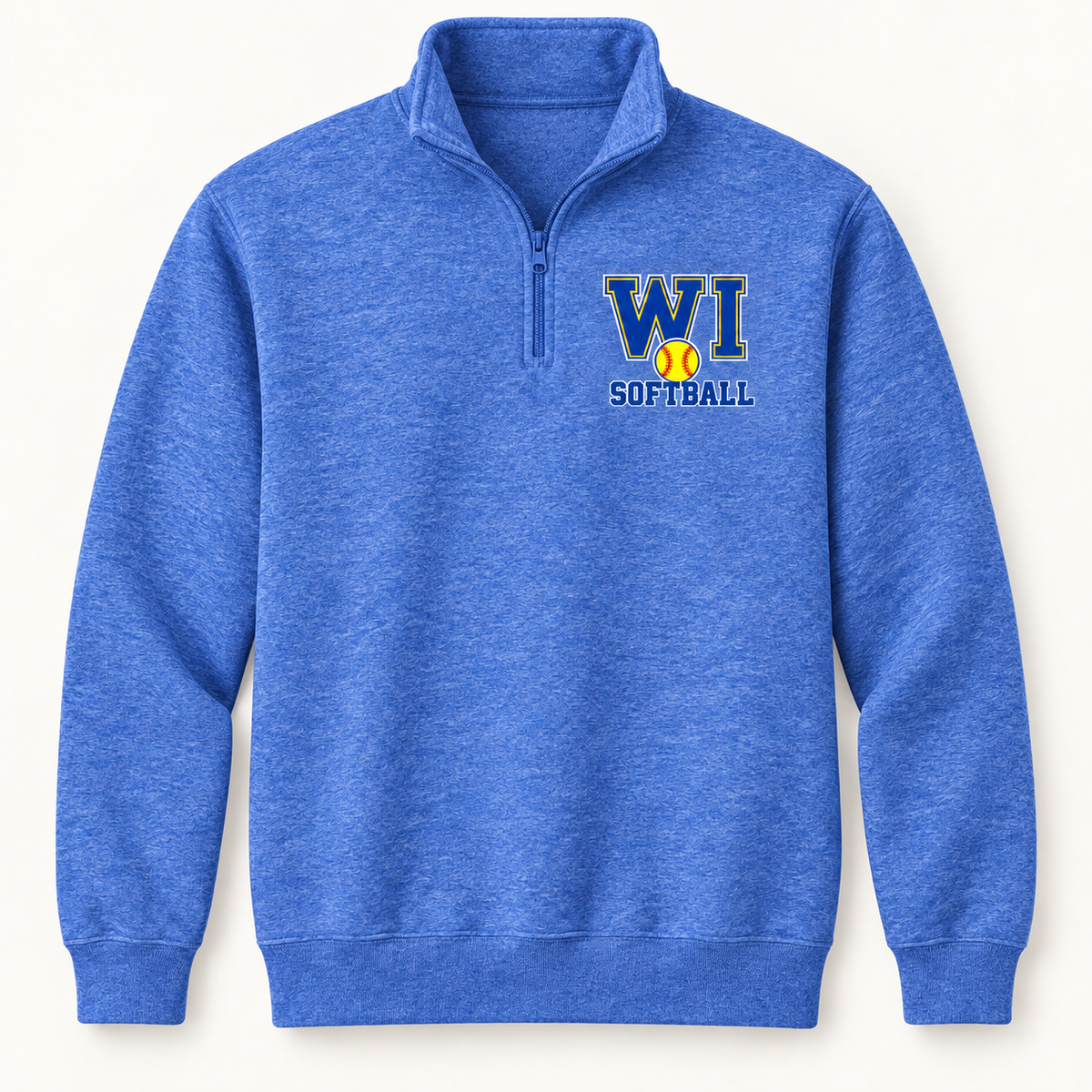 West Islip Softball quarter royal front view