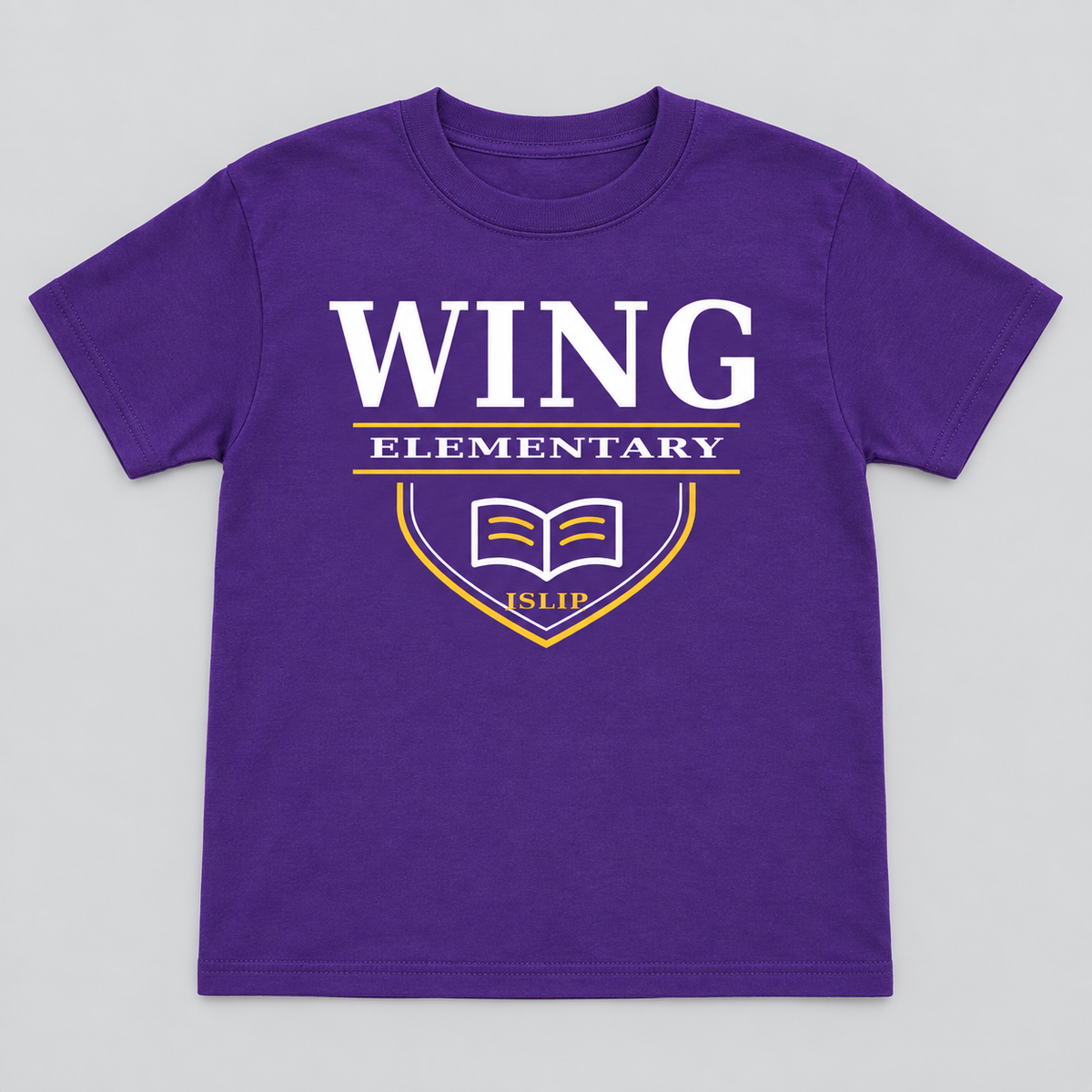 Purple Wing Elementary Collegiate Scholars Youth Tee