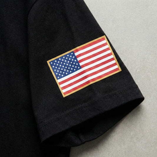 Deporter Supporter Premium Black Tee – Gold Edition