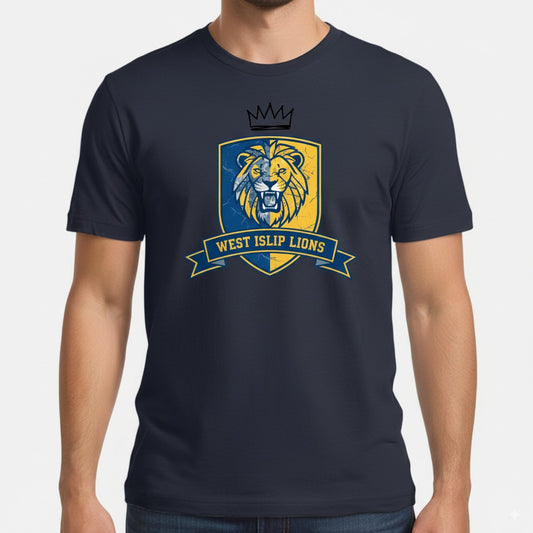 King of the Pride - West Islip Lions Short Sleeve T-Shirt – Official Spirit Wear
