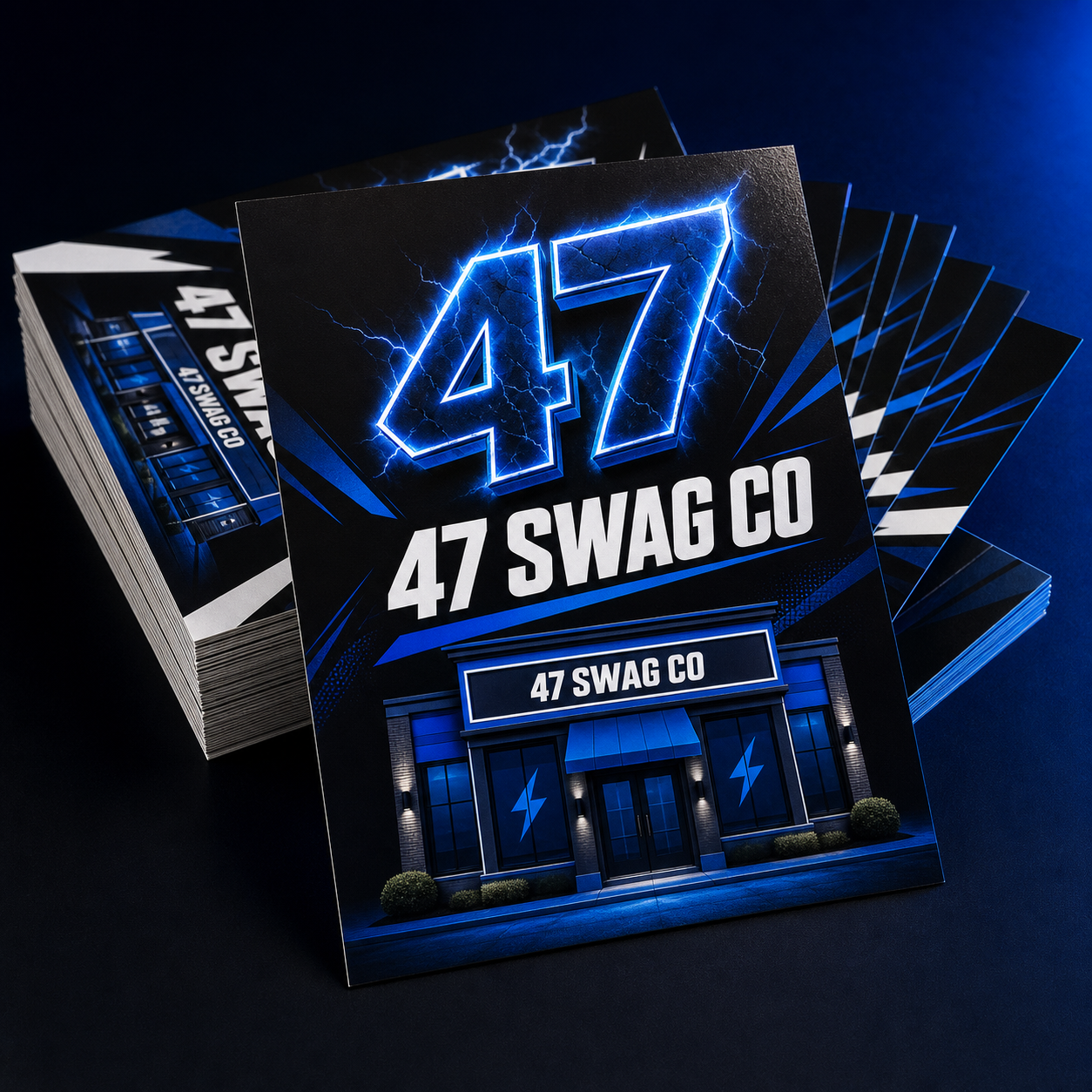 47 Swag Co custom full-color business flyers