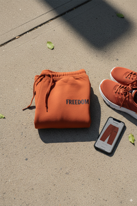 Thumbnail for FREEDOM Collection Sweatpants — Red/Black (47SwagCo® Edition)