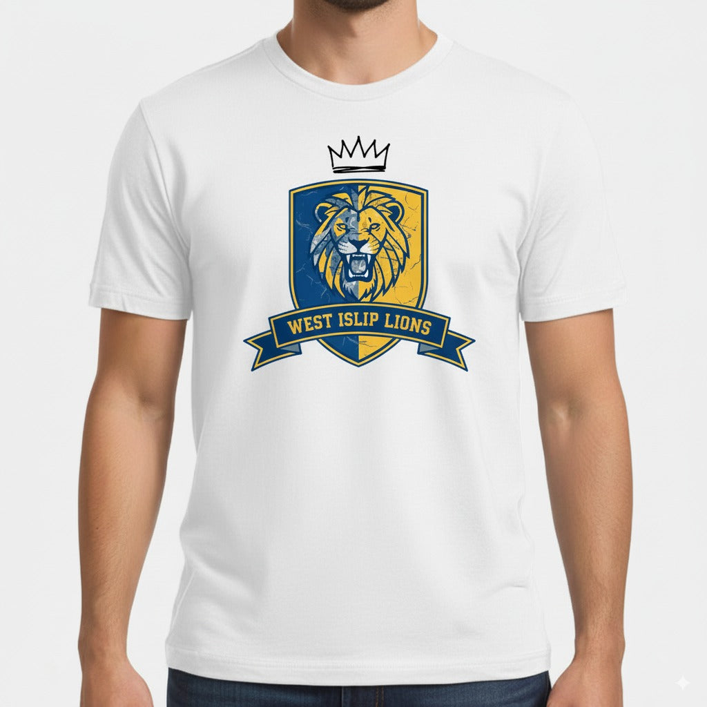 King of the Pride - West Islip Lions Short Sleeve T-Shirt – Official Spirit Wear