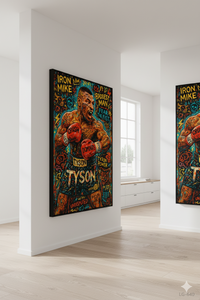 Thumbnail for Mike Tyson “Fear the Fist” Limited Edition Canvas – 30×40