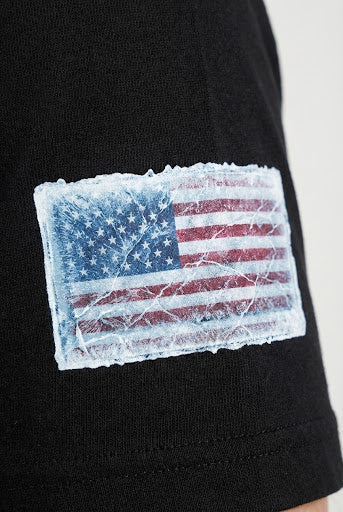 We Support ICE Premium T-Shirt - Frozen Flag Edition | 47 Swag Co