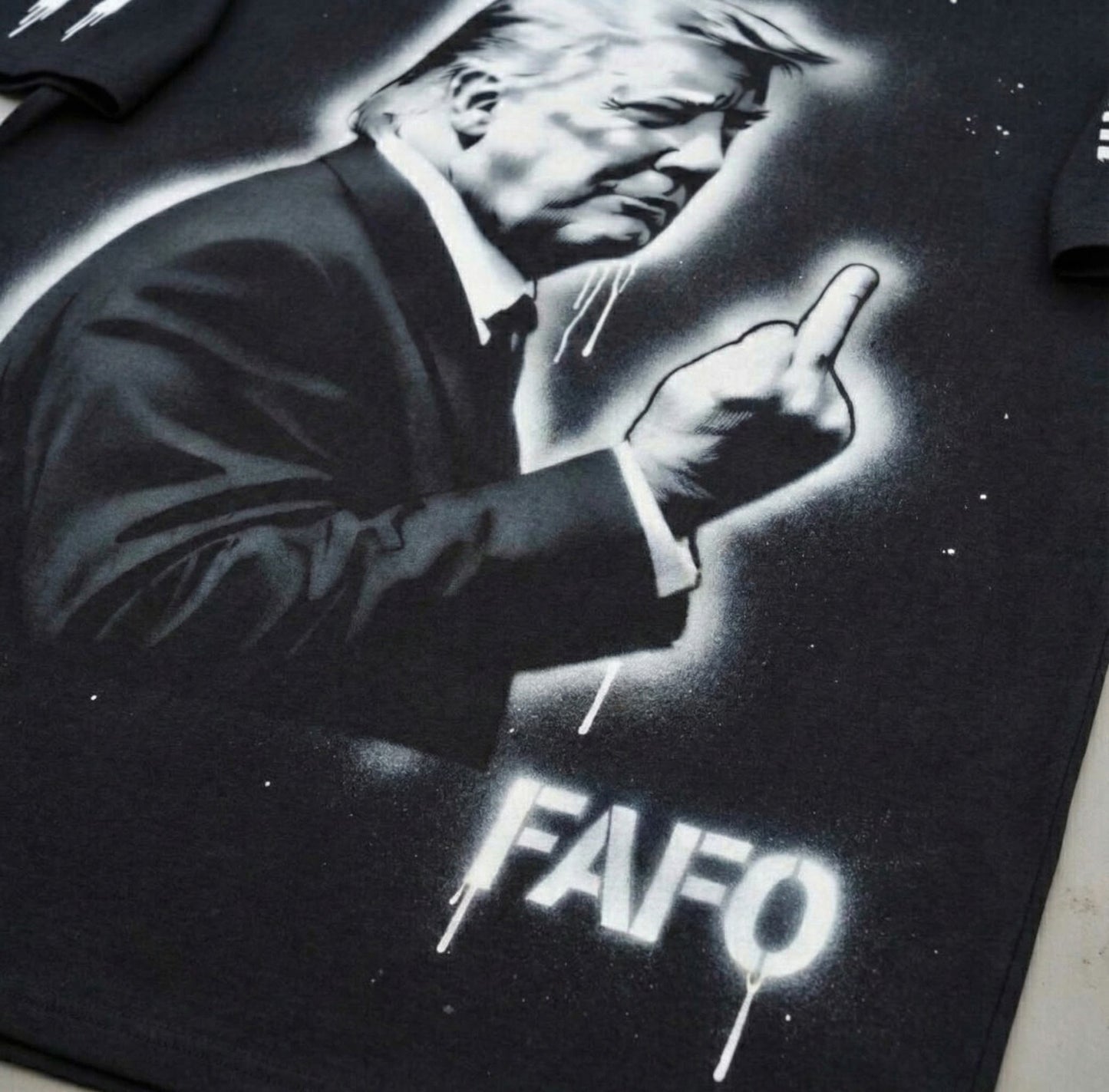 Trump FAFO Graffiti Tee - 47th President Edition