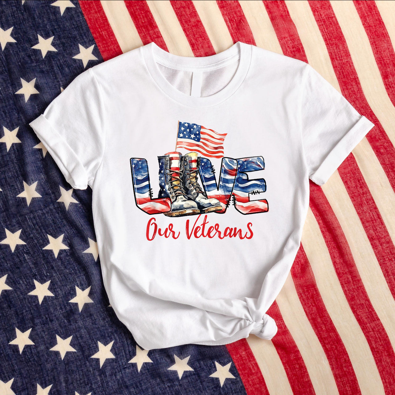 LOVE Our Veterans T-Shirt