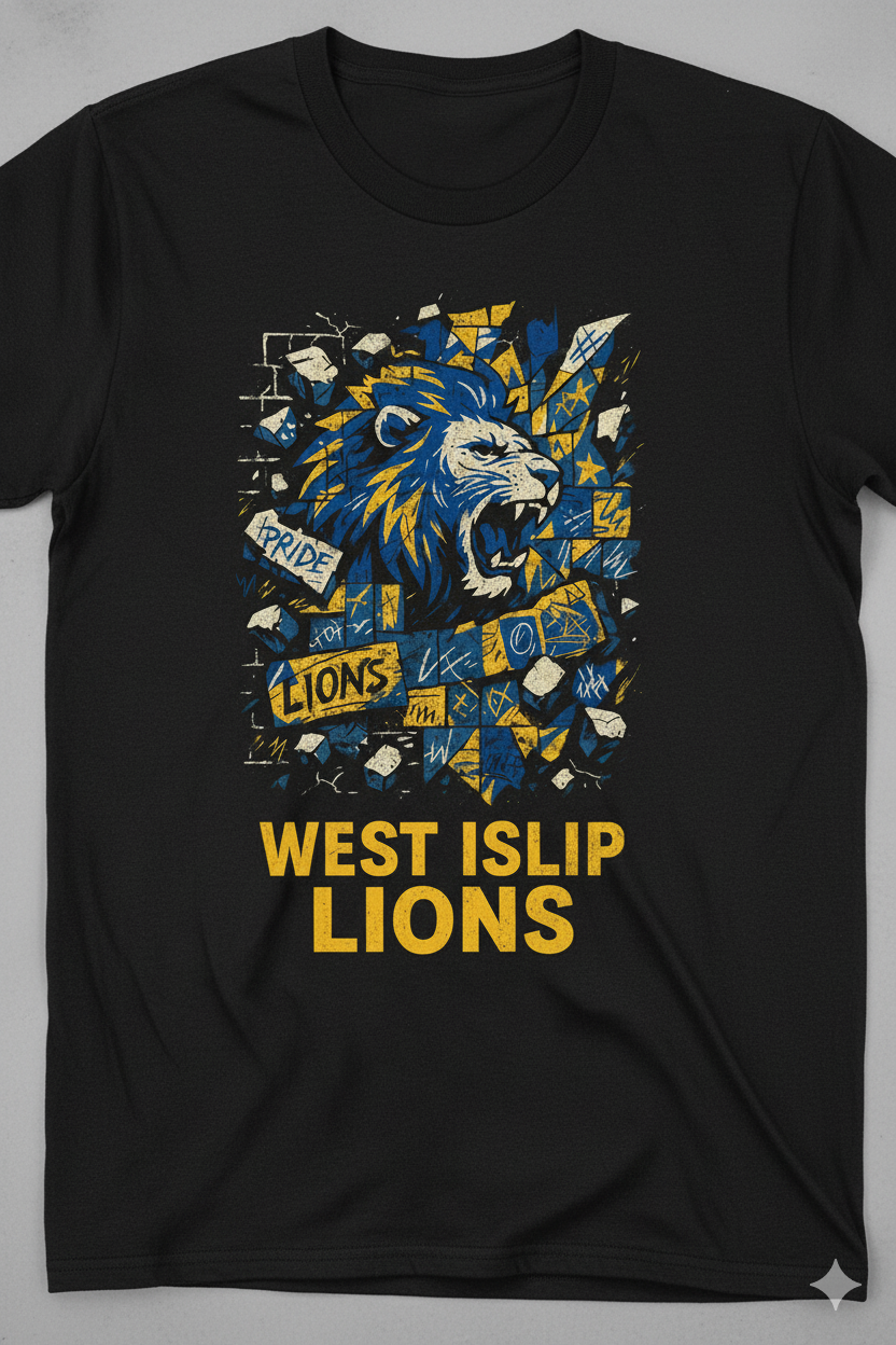 West Islip Lions "Shattered Pride" T-Shirt