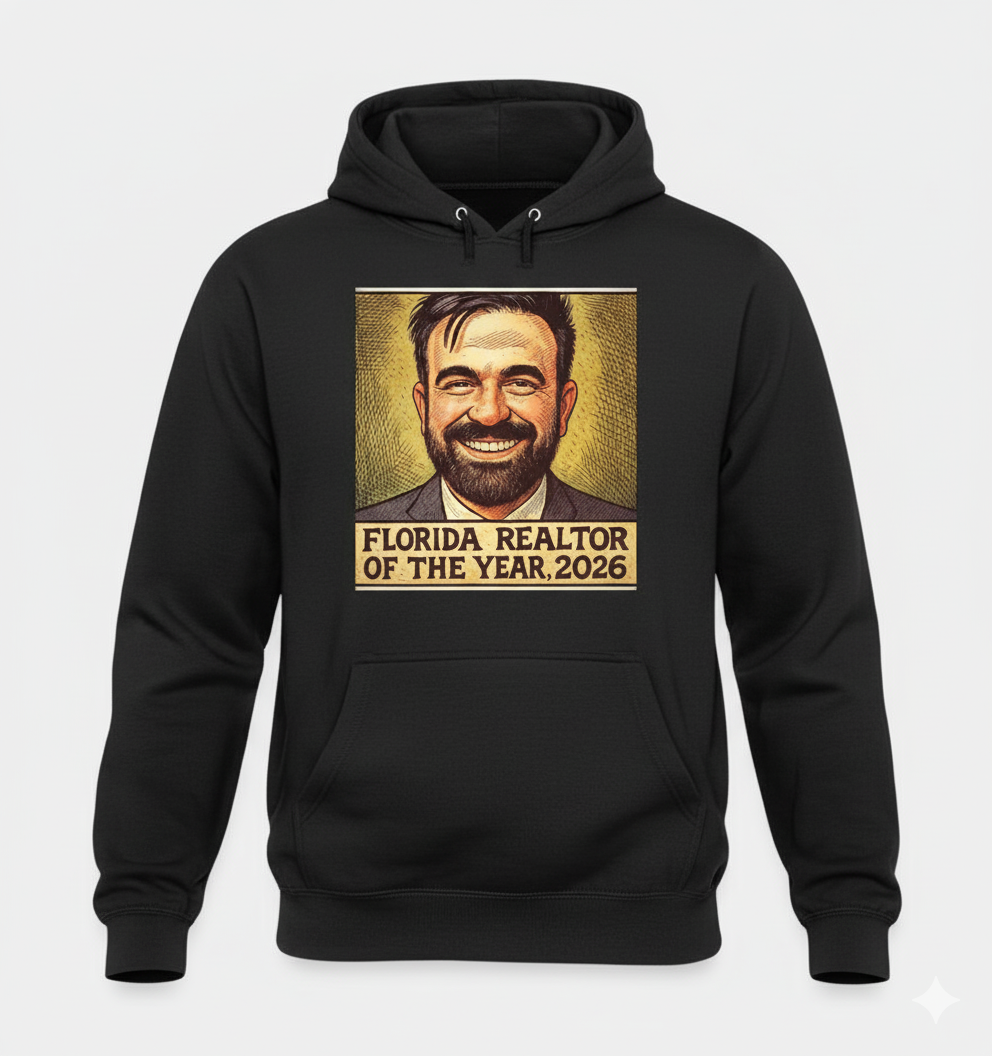 From NYC to Sunshine: Zohan Election Aftermath Hoodie!