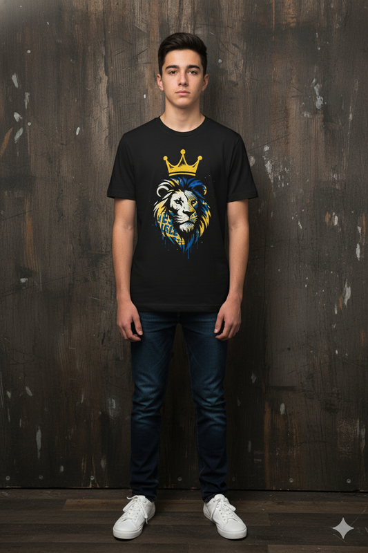 Majestic Lion King Crown T-Shirt West Islip