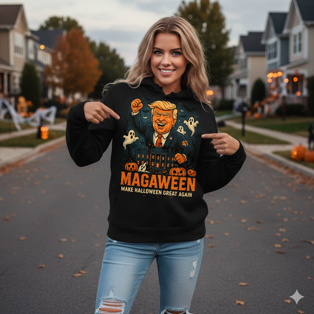 MAGAWEEN: Make Halloween Great Again Trump Hoodie