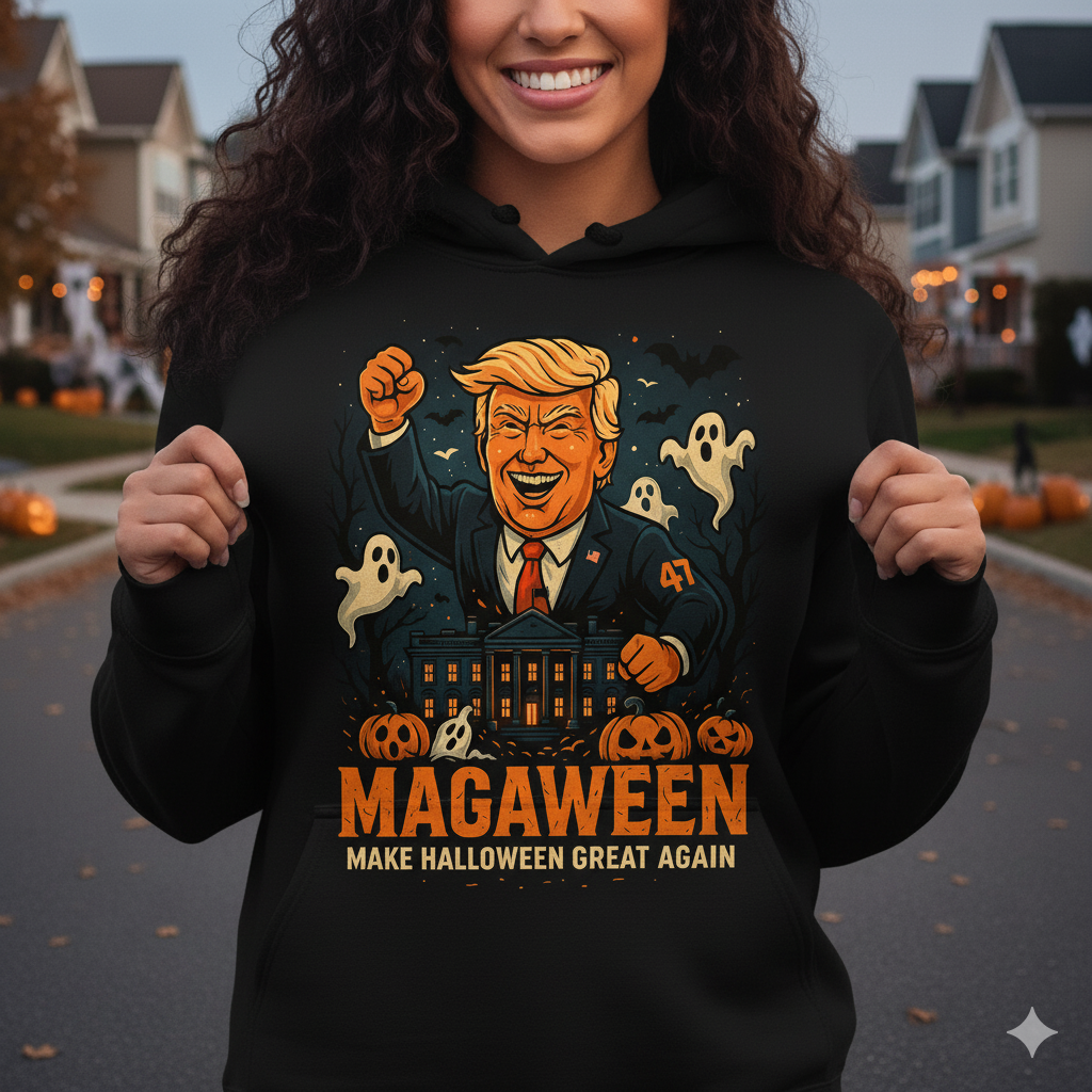 MAGAWEEN: Make Halloween Great Again Trump Hoodie