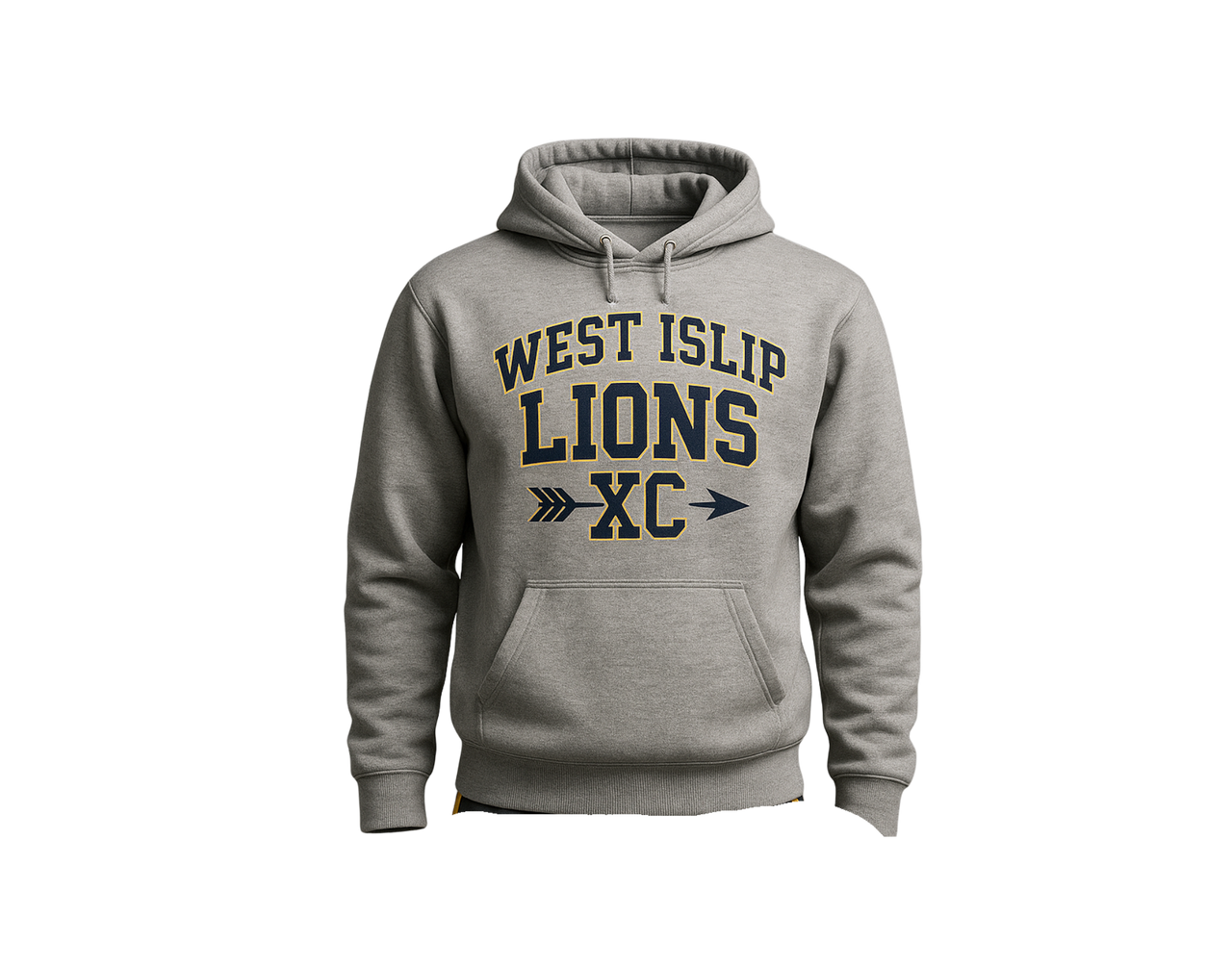 Grey Cross Country XC Premium Hoodie