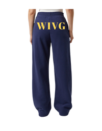 Thumbnail for WI Gymnastics Sweatpants Open Bottom Navy