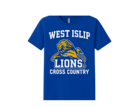 Thumbnail for WI Cross Country Royal Blue Lions Tshirt